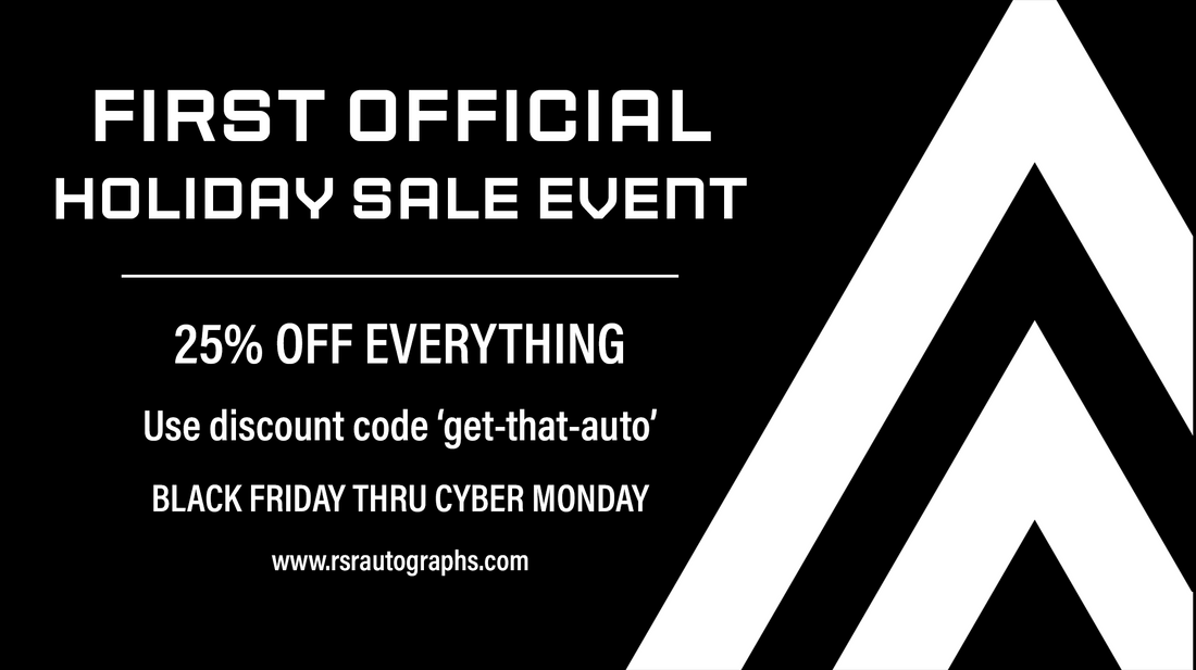 First Official Holiday Sale!
