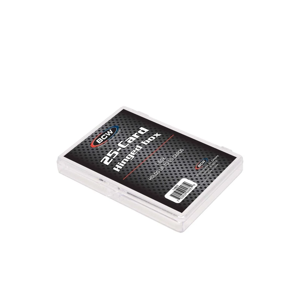BCW 25-Card Hinged Trading Card Box