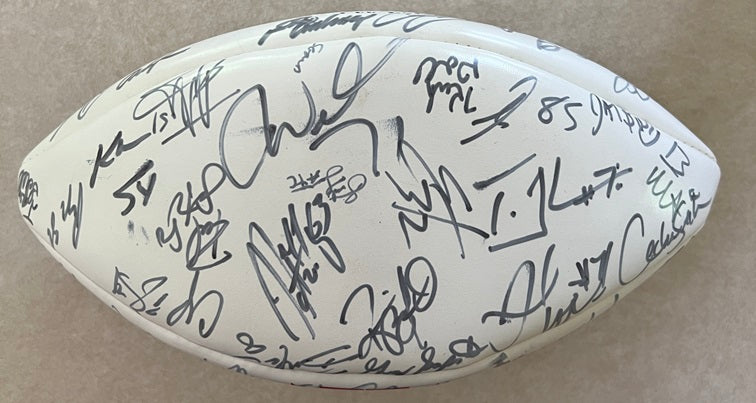 2006 AFC Pro Bowl Autographed Football