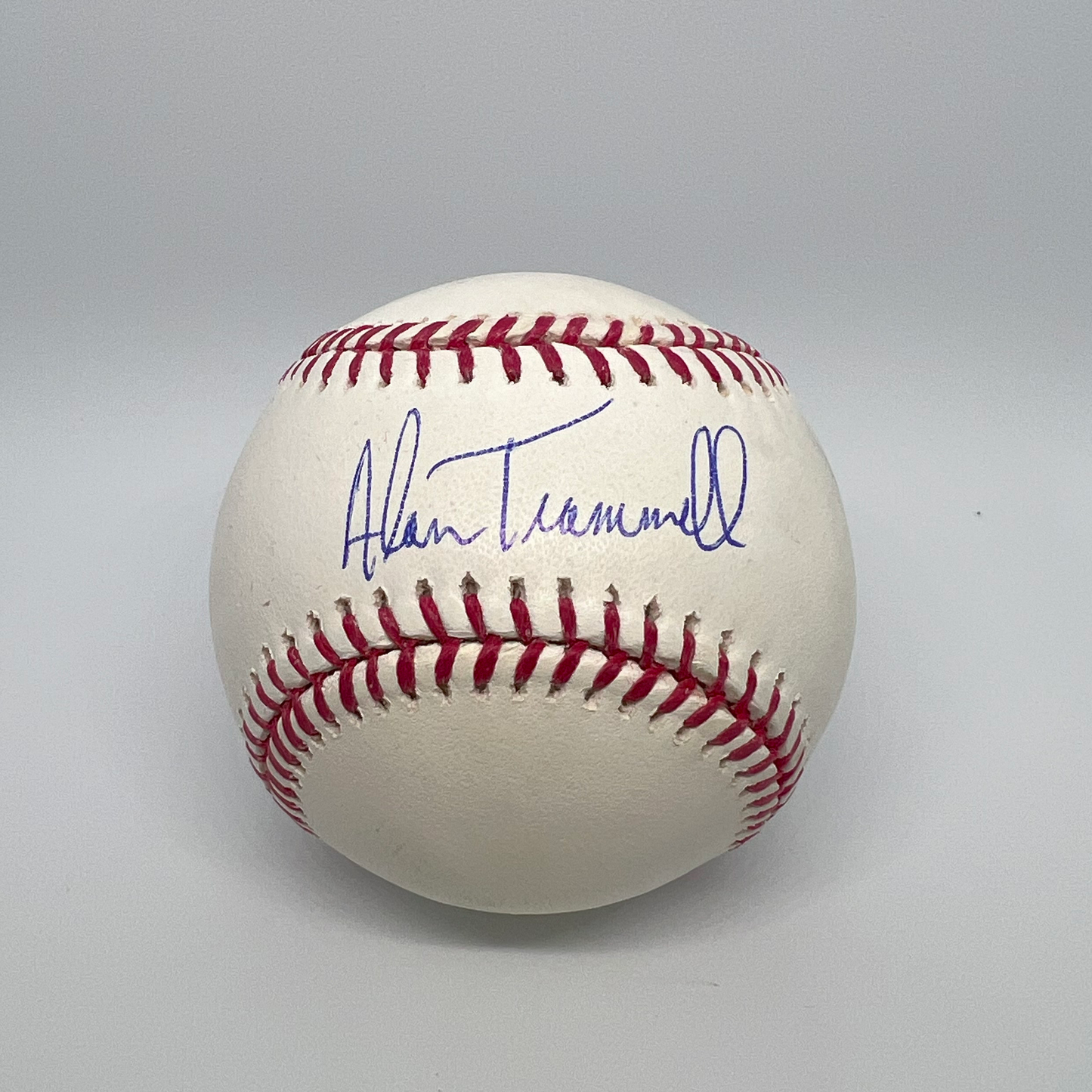 Alan Trammell Autographed Baseball