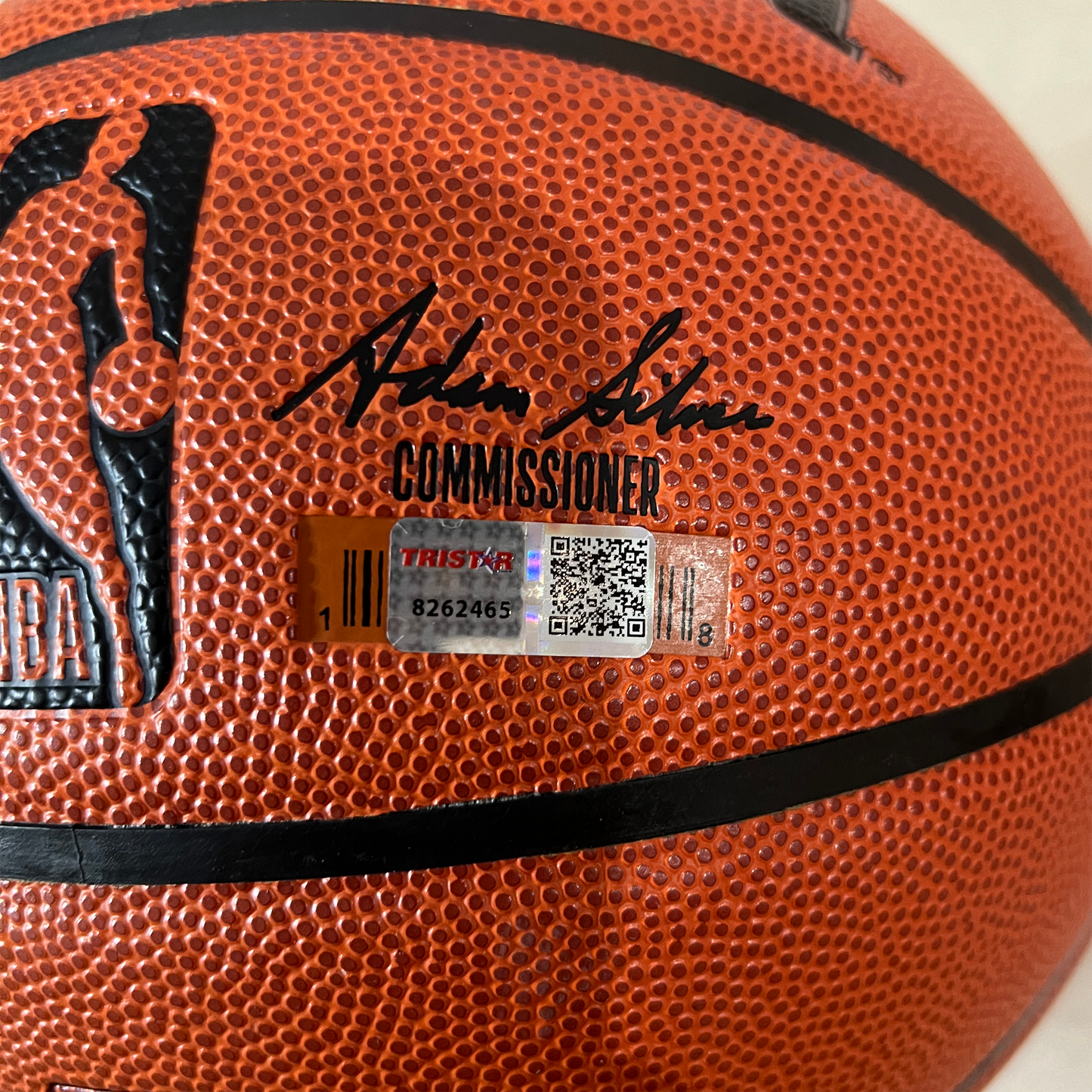 Alex English Autographed Basketball