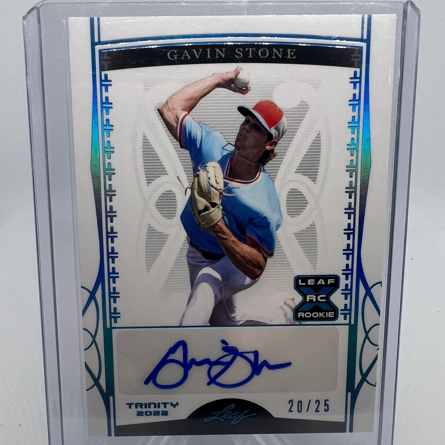 Gavin Stone 20/25 Autographed Baseball Card
