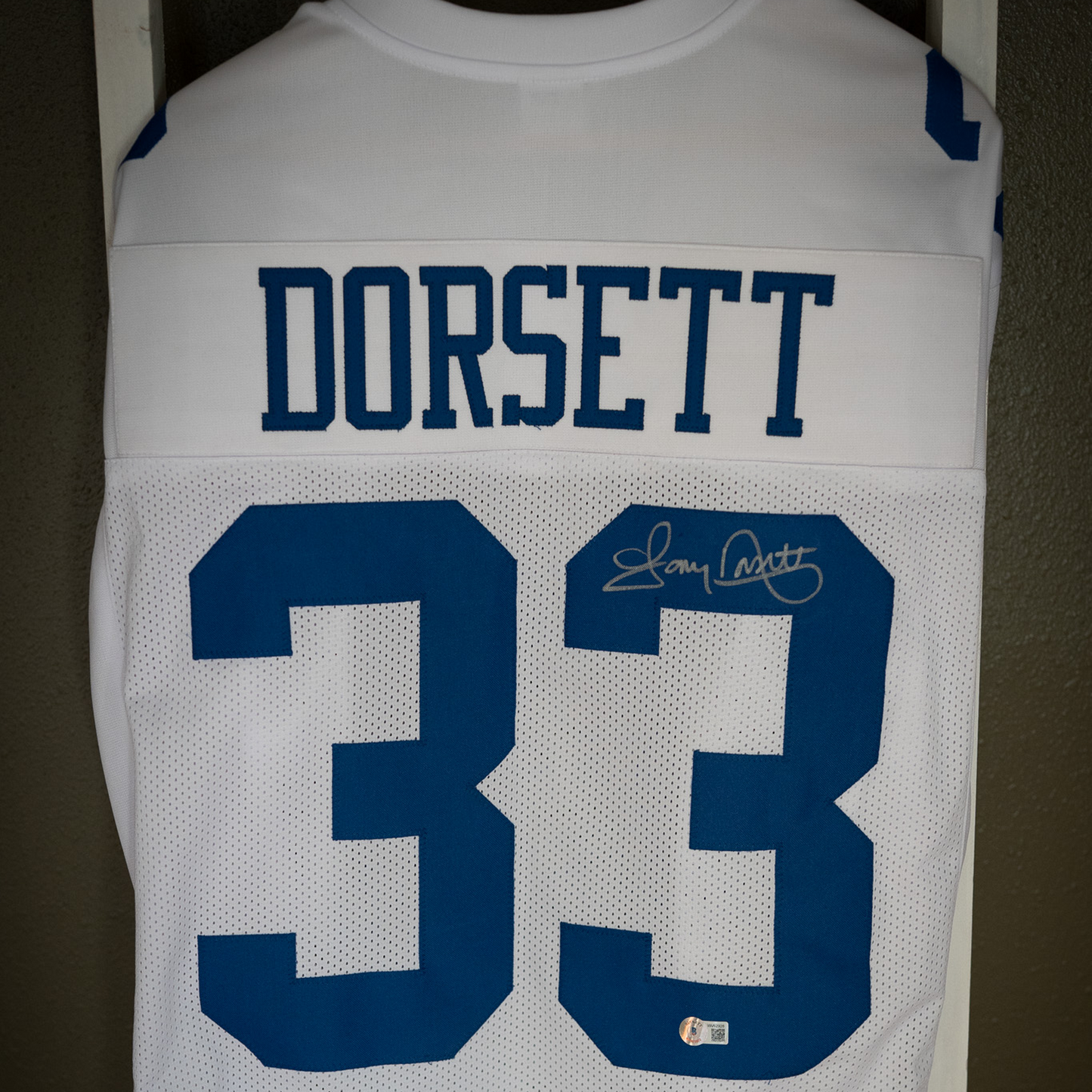 Tony Dorsett Autographed Football Jersey