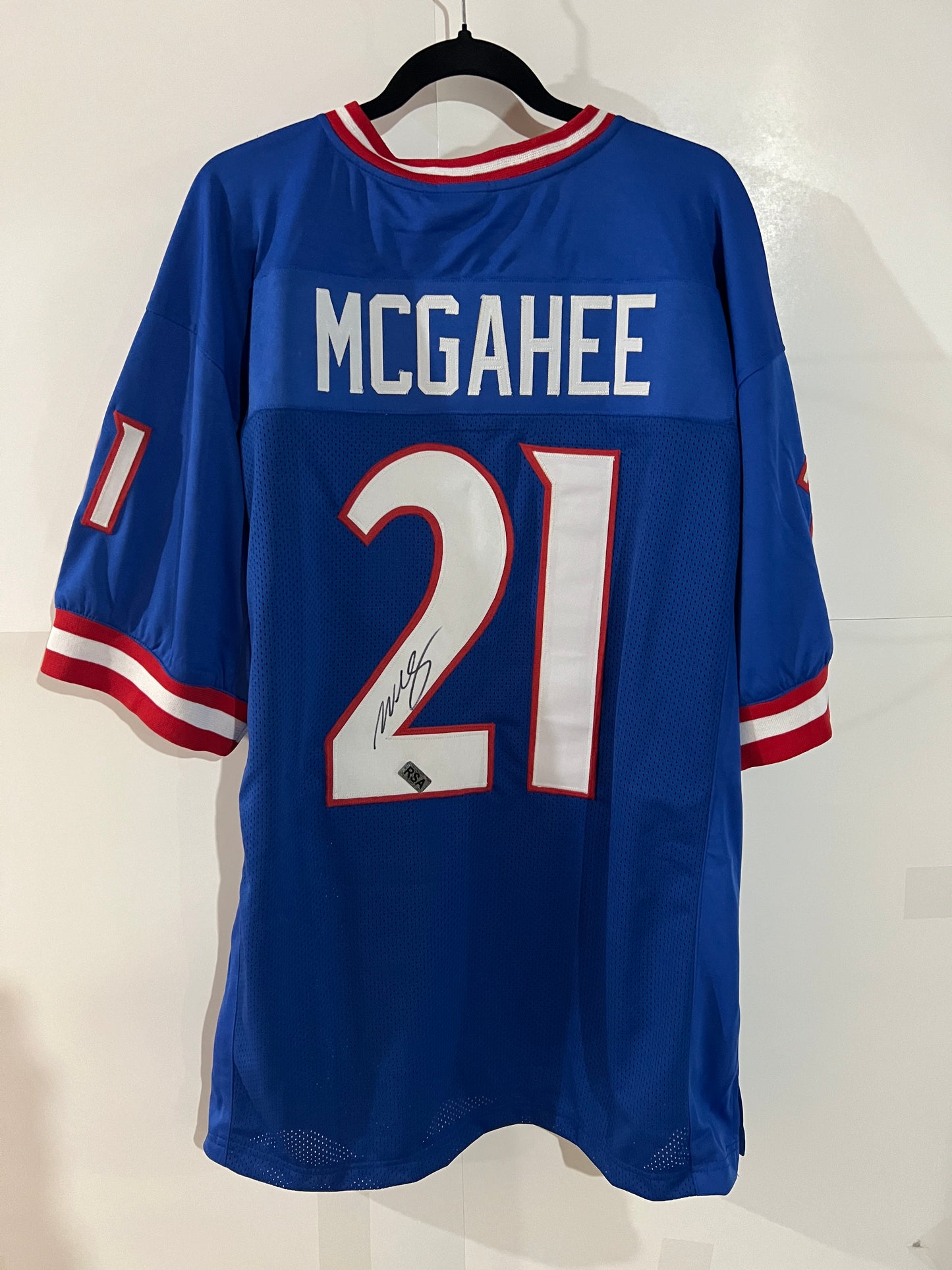 Willis McGahee Autographed Jersey