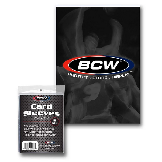 BCW Standard Card Sleeves (100 CT. Pack)