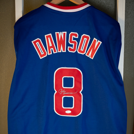 Andre Dawson Autographed Baseball Jersey