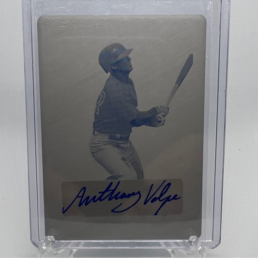 Anthony Volpe 1/1 Autographed Print Plate