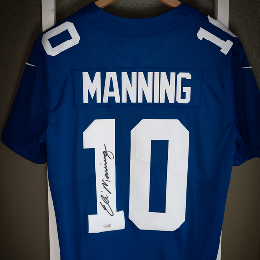 Eli Manning Autographed Football Jersey