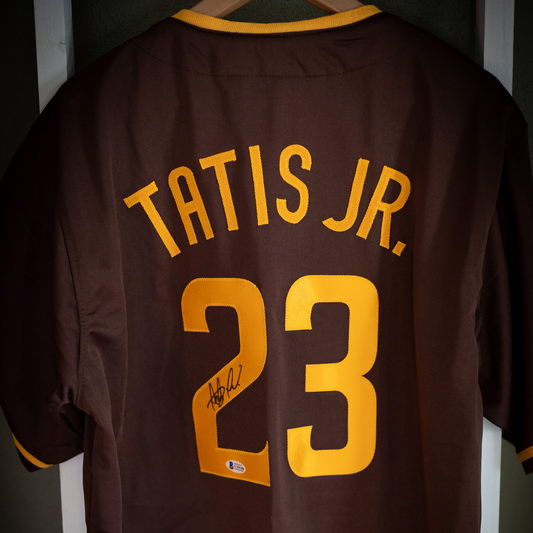 Fernando Tatis Jr. Autographed Baseball Jersey