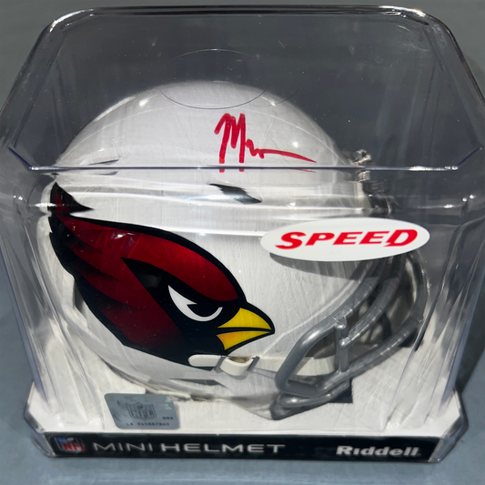 Michael Wilson Autographed Mini Football Helmet