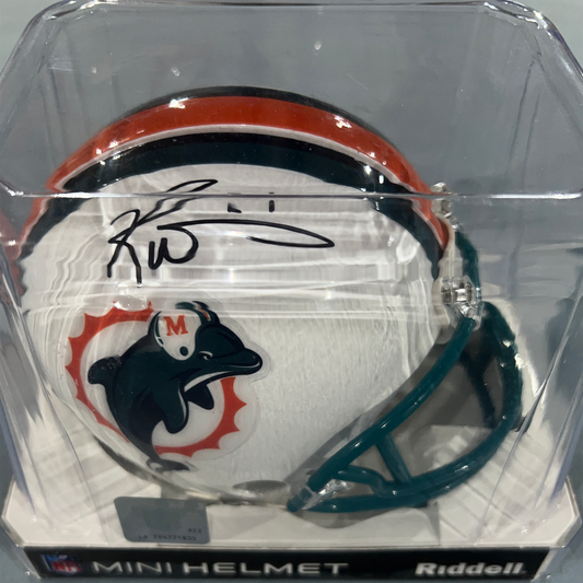 Ricky Williams Autographed Mini Football Helmet