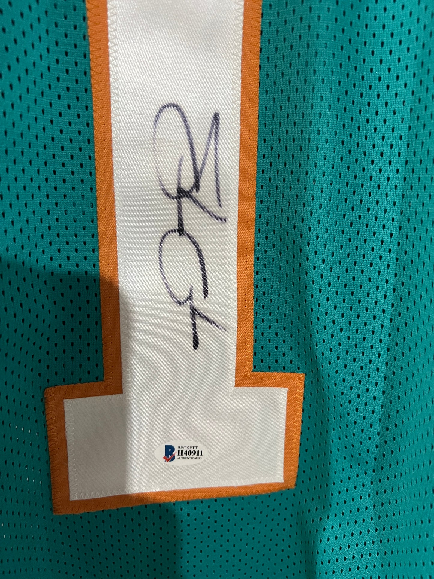 Tua Tagovailoa Autographed Jersey